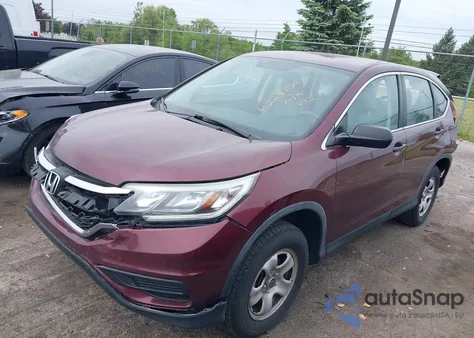 2015 Honda Cr-V Lx z USA, uszkodzony, nr VIN 5J6RM4H37FL105637